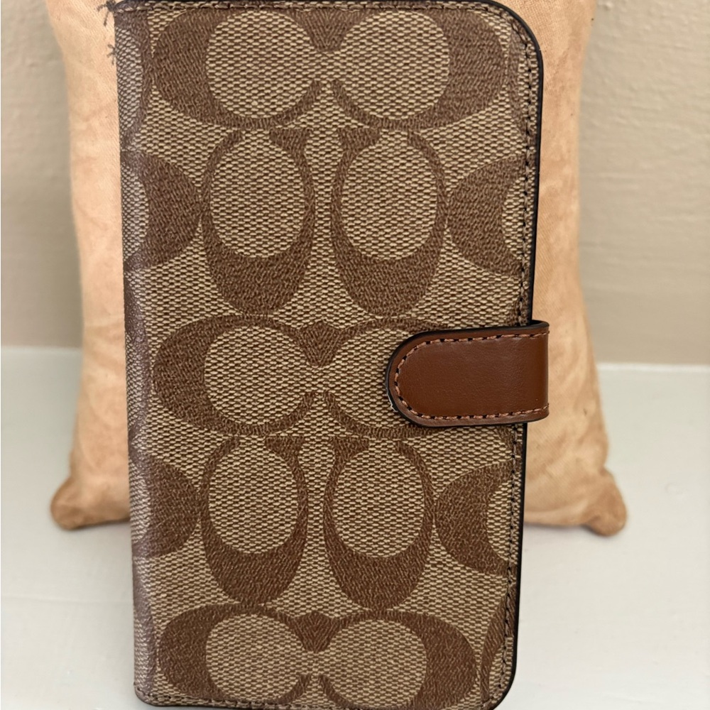 Coach IPhone 12 wallet phone case. New/never used. - Picture 9 of 10